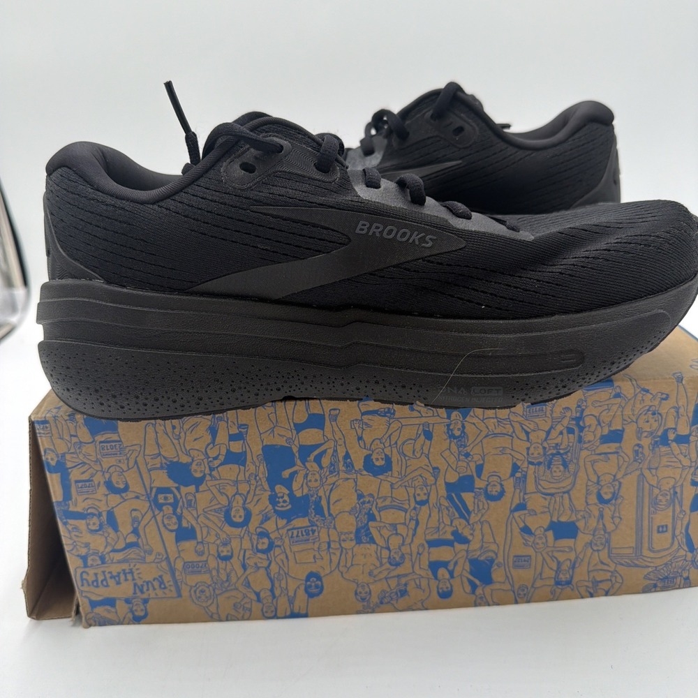 Brooks Women's Ghost Max 2 Ebony Running Shoes 10 NWB-no Lid - Picture 5 of 9